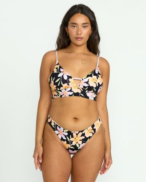 Twin Sol Reversible Lowrider Bikini Bottom – Multi