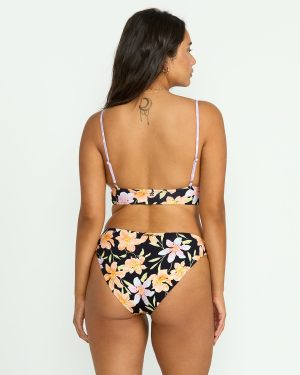 Twin Sol Reversible Lowrider Bikini Bottom – Multi