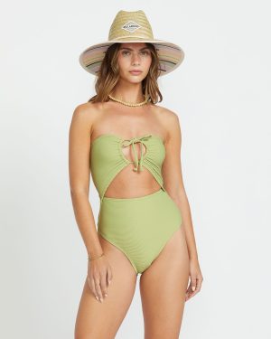 Tanlines Andrew One-Piece Swimsuit – Avocado