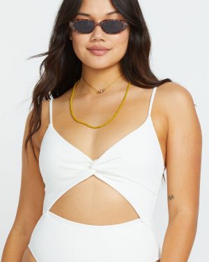 Salt And Sol Mika One-Piece Swimsuit – Salt Crystal