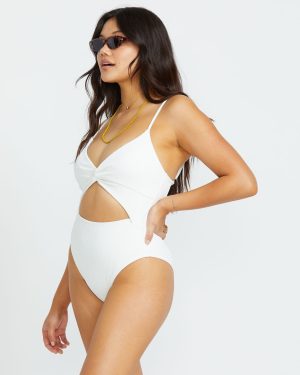 Salt And Sol Mika One-Piece Swimsuit – Salt Crystal
