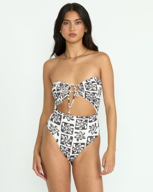 Ur A Legend Andrew One-Piece Swimsuit – Black Sands