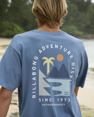 Sundown A/Div Tee – Carolina Blue