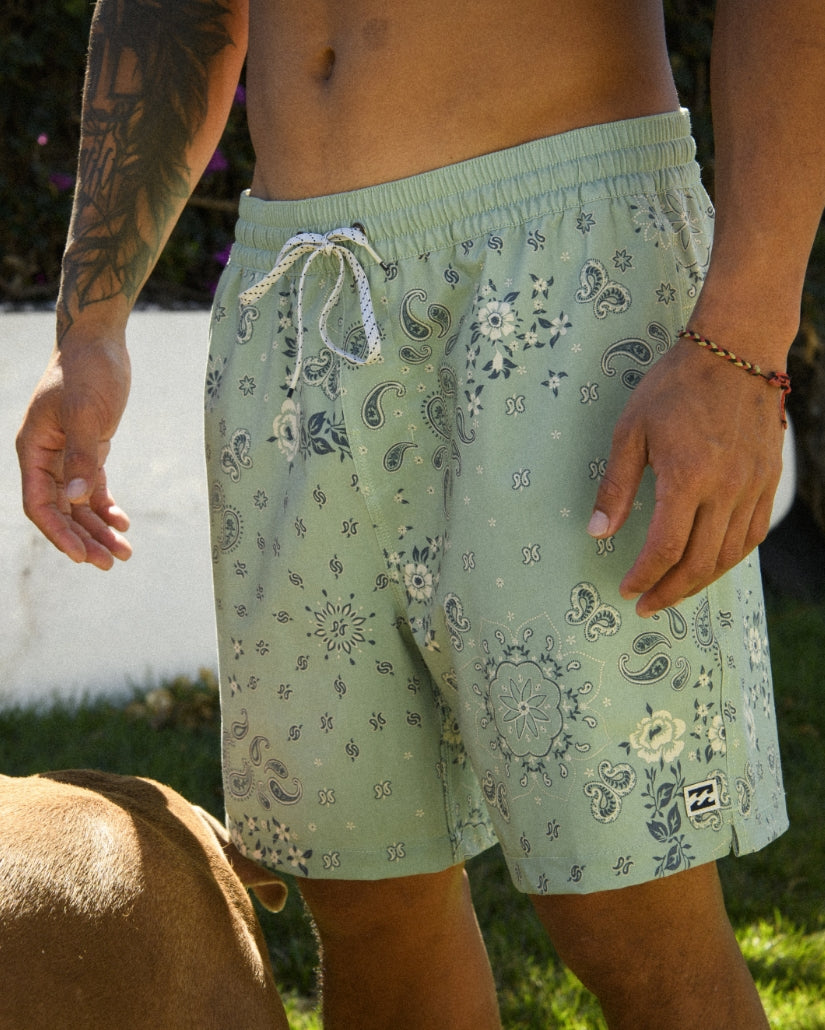 Good Times Laybacks 16 Trunks - Mist Green