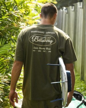 Bad Dog Pocket Regular Tee – Olive