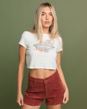 Free Fall Corduroy Shorts – Choc Chip