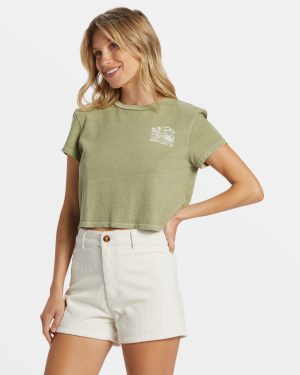 Free Fall Corduroy Shorts – White Cap