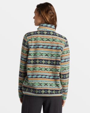 A/Div Boundary Mock 3 Half-Zip Pullover Sweatshirt – Salty Sage