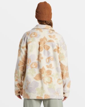Happy Camper Shacket Button Sweater – Summer Rain