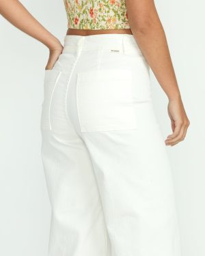 Free Fall High-Waist Pants – Salt Crystal 1