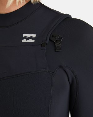 3/2mm Furnace Natural GBS Chest Zip Fullsuit – Black Tiki
