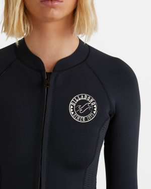 Peeky Natural Flatlock Jacket – Black