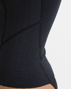 Peeky Natural Flatlock Jacket – Black