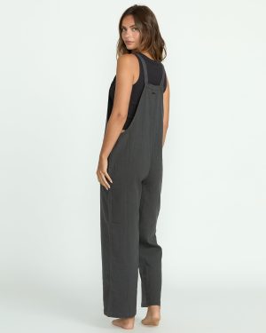 Pacific Time Jumpsuit – Black Sands