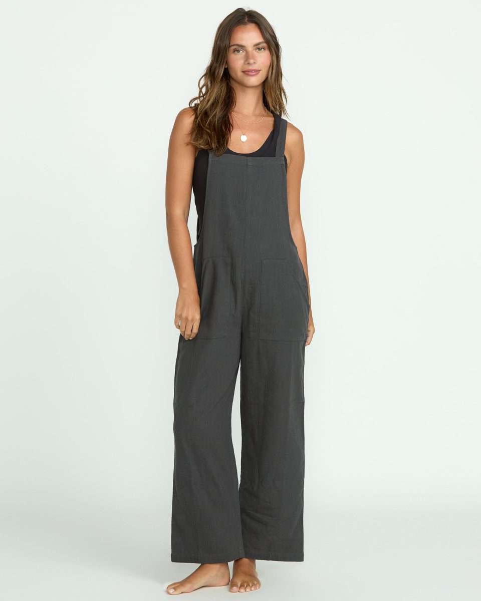 Pacific Time Jumpsuit - Black Sands