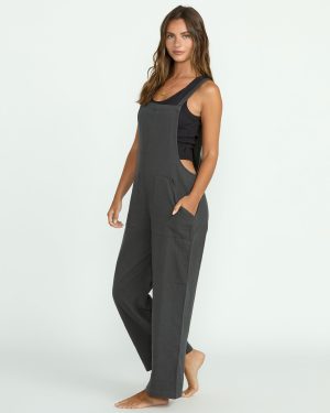 Pacific Time Jumpsuit – Black Sands
