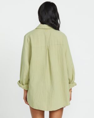 Sweet Swell Long Sleeve Shirt – Avocado