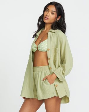 Sweet Swell Long Sleeve Shirt – Avocado