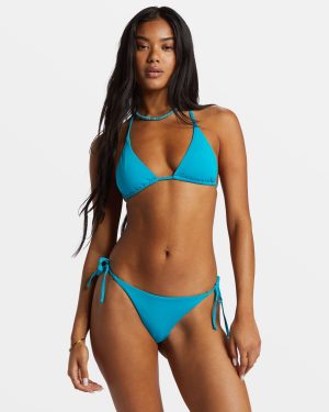 Sol Searcher Multi-Way Triangle Bikini Top – Blue Lagoon