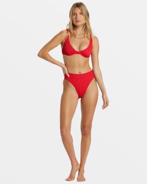 Summer High Ruby Underwire Bikini Top – Fiesta Red