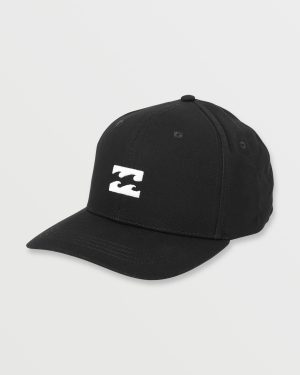 All Day Snapback Hat – Black