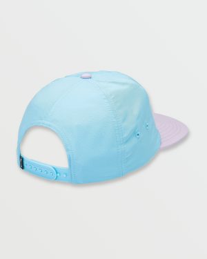 Arch Team Snapback Hat – Dusty Blue