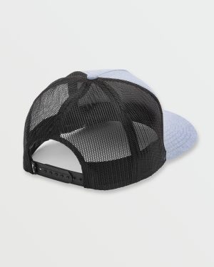 Stacked Trucker Hat – Carolina Blue