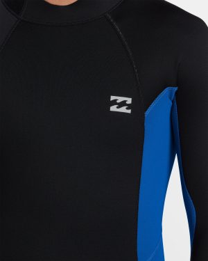 4/3mm Foil GBS Back Zip Wetsuit – Mid Blue