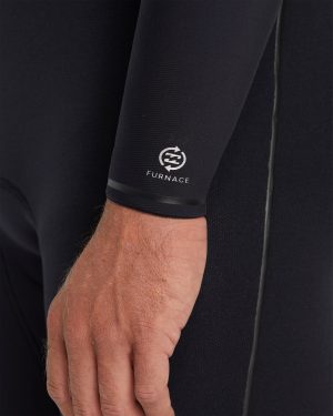 3/2mm Furnace Natural Upcycler GBS Chest Zip Wetsuit – Black