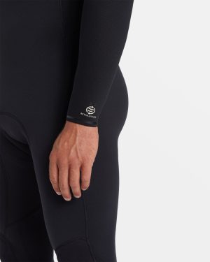 4/3mm Revolution Natural Upcycler GBS Chest Zip Wetsuit – Black