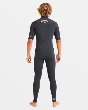 2/2mm Absolute Natural Upcycler GBS Chest Zip Wetsuit – Black