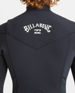 2/2mm Absolute Natural Upcycler GBS Chest Zip Long Sleeve Springsuit – Black