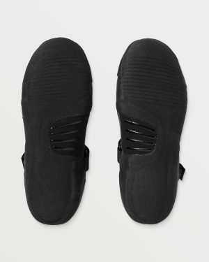 7mm Furnace Upcycler Welded Round Toe Wetsuit Boots – Black