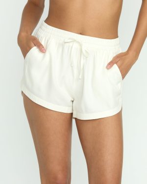 Road Trippin Elastic Waist Shorts – Salt Crystal