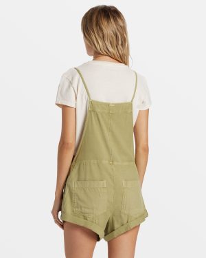 Wild Pursuit Romper – Avocado