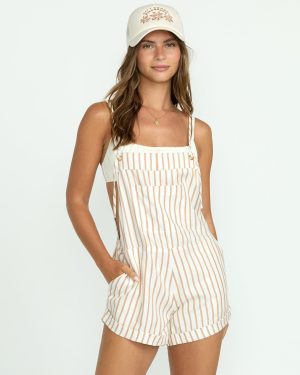Wild Pursuit Romper – Rose Brown