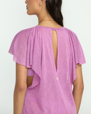 Out For Waves Coverup Dress – Bright Rose