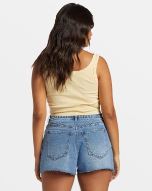 High Tides Denim Shorts – Medium Surf Spray