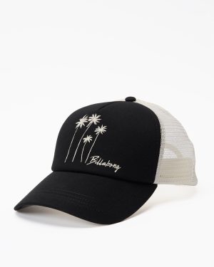 Aloha Forever Trucker Hat – Black