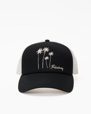 Aloha Forever Trucker Hat – Black