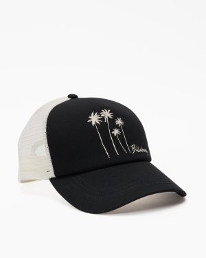 Aloha Forever Trucker Hat – Black