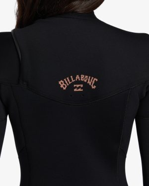 3/2mm Foil GBS Chest Zip Wetsuit – Black
