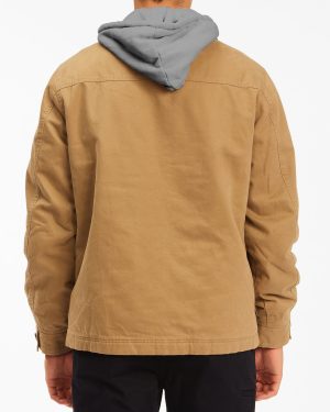 Barlow Hooded Jacket – Clay