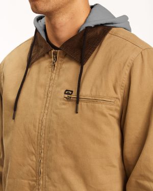 Barlow Hooded Jacket – Clay