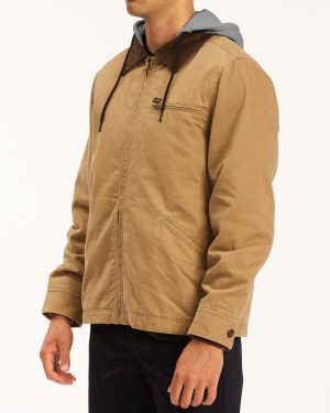 Barlow Hooded Jacket – Clay